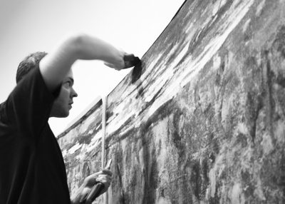 Incatro monteur aan het werk