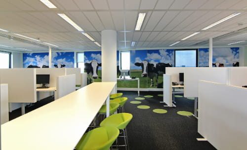 INCATRO art wall cows