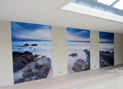 Incatro zwembad 2 artwall 57mm print