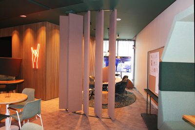 Incatro AR Tdivider draaiende akoestische scheidingswand 12