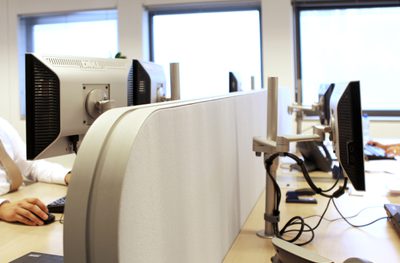 Incatro Room Acoustics AR Tdeskscreen 90mm akoestisch bureauscherm klasse A 15