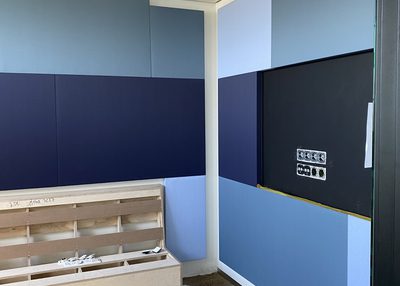 Incatro Room Acoustics Shell AR Tpanel blauw 4