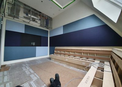 Incatro Room Acoustics Shell AR Tpanel blauw 7