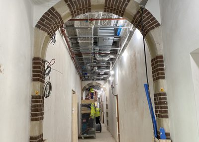 Incatro Room Acoustics Shell AR Tpanel bouwplaats 23