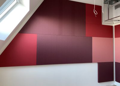 Incatro Room Acoustics Shell AR Tpanel rood 1