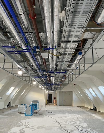 Incatro Room Acoustics Shell AR Tpanel bouwplaats 11