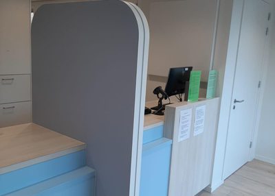 Huisartsenpraktijk Kolderveen PRIVAC Yscreen AR Tpanel 9