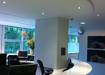 Kliniek voor Paradontologie Amsterdam AR Tceiling halfrond 21 verk