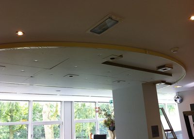Kliniek voor Paradontologie Amsterdam AR Tceiling halfrond 8 verk